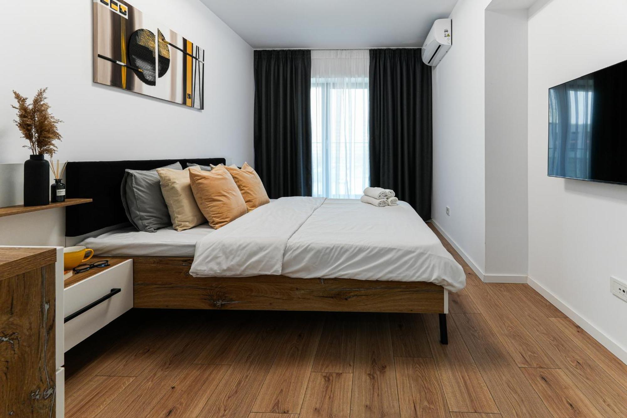 Sandra - Park-View Apt With Balcony & Parking Bükreş Dış mekan fotoğraf